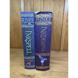 Inkspell & Inkdeath Hardcover Set Cornelia Funke YA Fantasy Scholastic